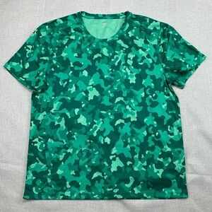 Ideology Green Camo Short Sleeve Tee